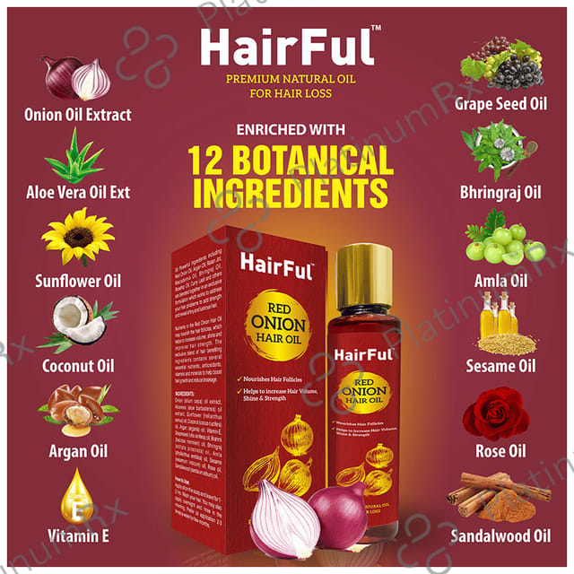 HairFul Red Onion Hair Oil