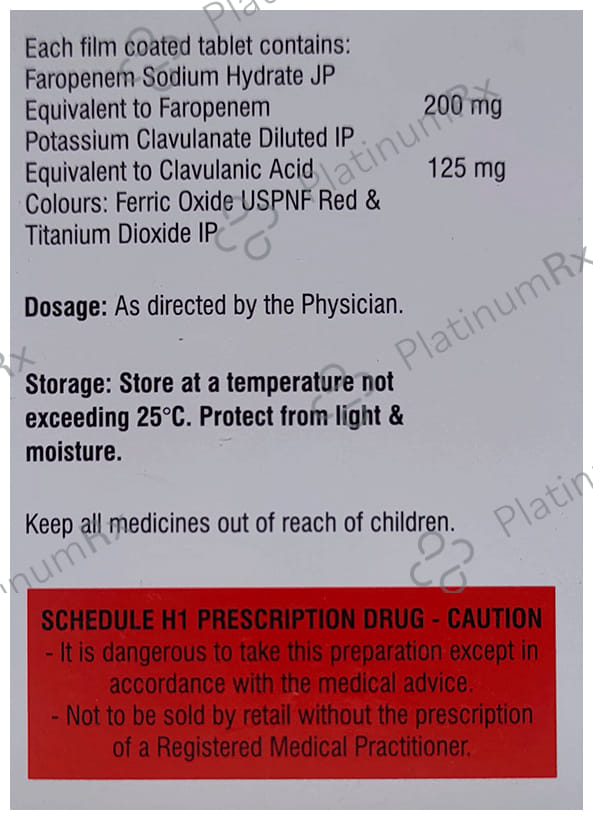 Orpenem CV 125/200mg Tablet 10s