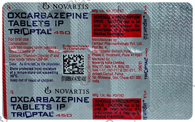 Trioptal 450mg Tablet 10s