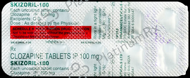 Skizoril 100mg Tablet 10s