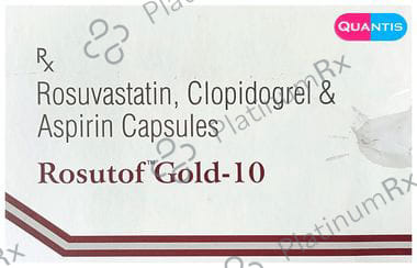Rosutof Gold 10/75/75mg Capsule 10s