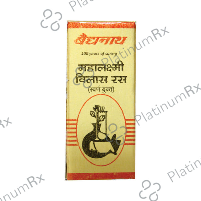 Baidyanath (Nagpur) Mahalakshmi Vilas Ras Tablet 5 tablets