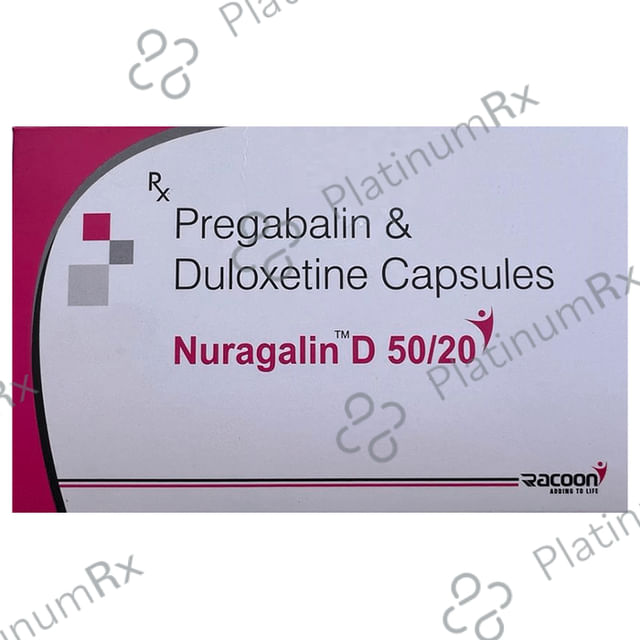 Nuragalin D 50/20mg Capsule 10s