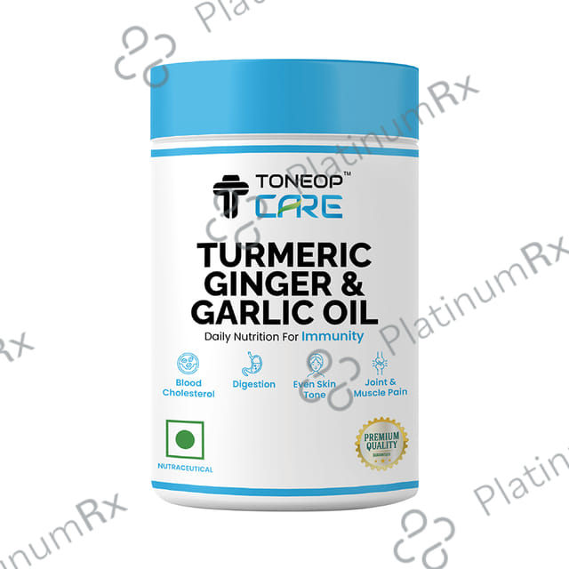 ToneOp Care Turmeric Ginger & Garlic Oil Capsule 60s