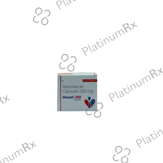 Veozol 200mg Capsule 10s