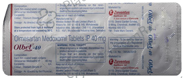 Olbet 40 Tablet
