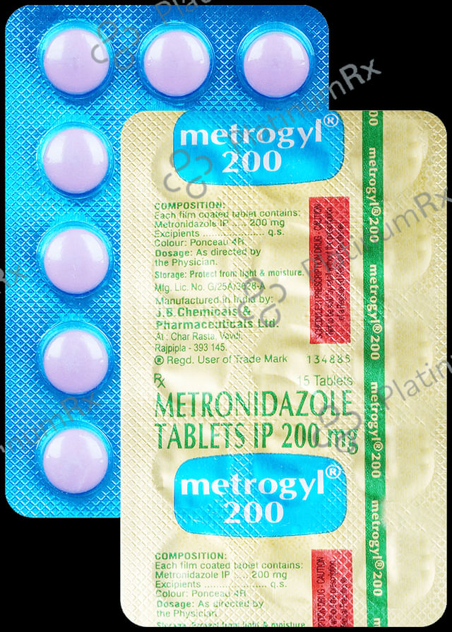 Metrogyl 200mg Tablet 15s
