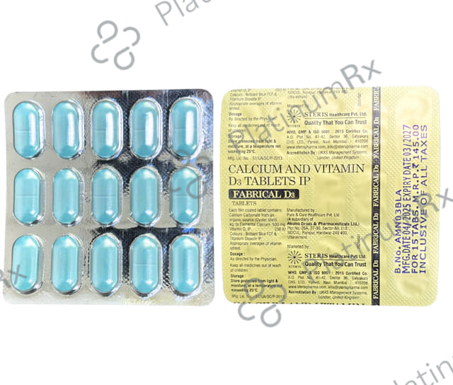 Fabrical D3 Tablet 15s