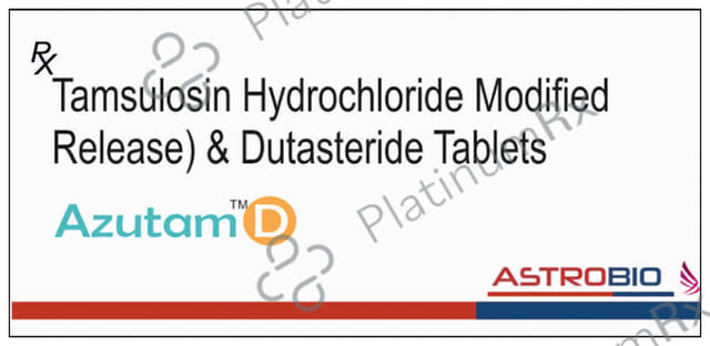 Azutam 0.5/0.4mg D Tablet MR 10s