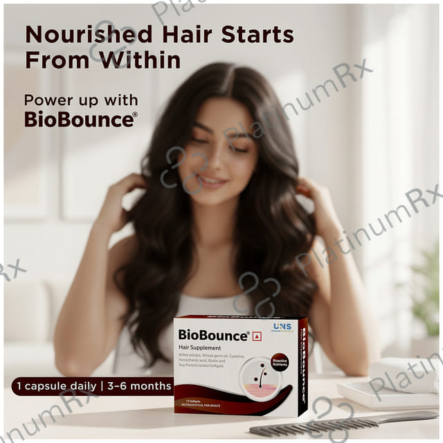 Bio Bounce Hair Health Supplement Softgel 10s