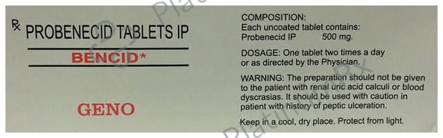 Bencid 500mg Tablet 10s
