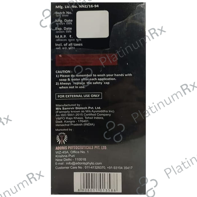 Biodens F10 Hair Lotion for Men & Women Solution 60ml