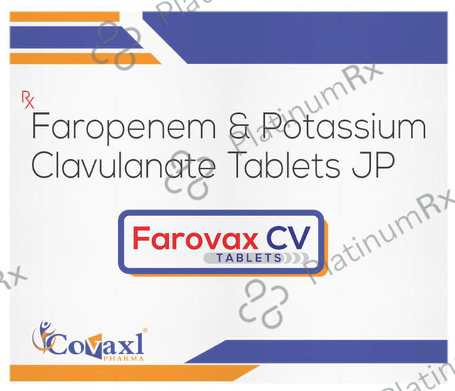 Farovax CV 200/125mg Tablet 6s
