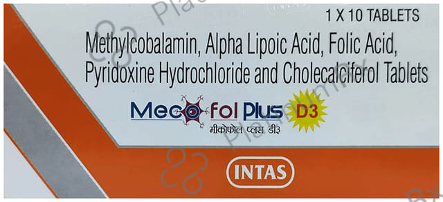 Mecofol Plus D3 Tablet 10s