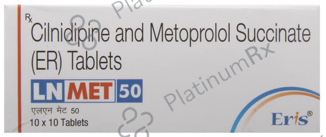 LN Met 10/50mg Tablet ER 10s