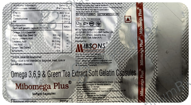 Mibomega Plus Soft Gelatin Capsule