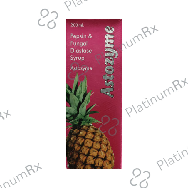 Astozyme Pinapple 50/10mg Syrup 200ml