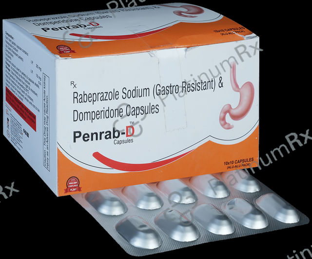 Penrab D 10/20mg Capsule 10s