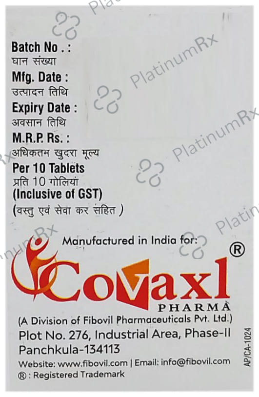 Naprovax D 500/10mg Tablet 10s