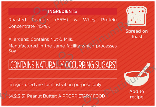 MuscleBlaze MB Fit Protein Peanut + Whey Butter