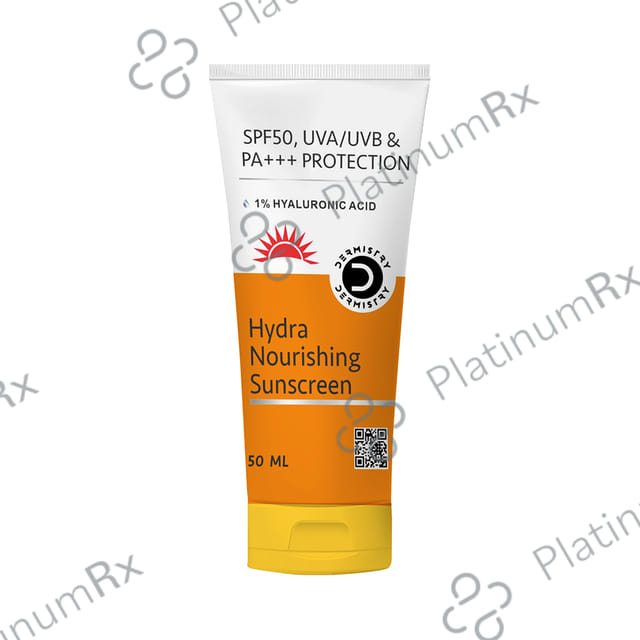 Dermistry 1% Hyaluronic Acid Sunscreen SPF 50 Aqua Gel 50ml