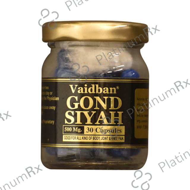 Vaidban Gond Siyah Capsule