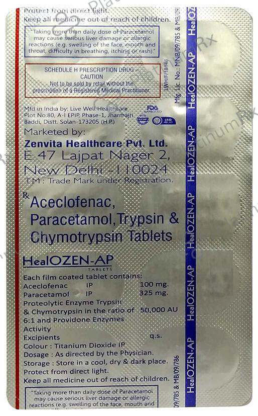 Healozen AP Tablet 10s