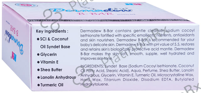 Dermadew B Bar Baby Bathing Soap 75 gm