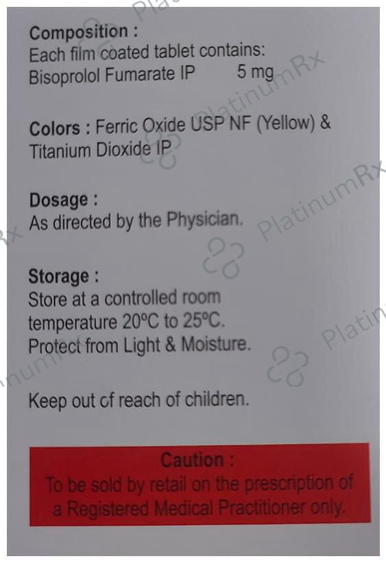 Besicor 5mg Tablet 15s