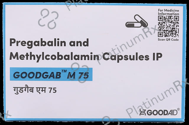 Goodgab M 75mg Capsule 10s