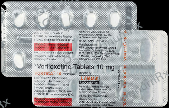 Vortica 10mg Tablet 10s