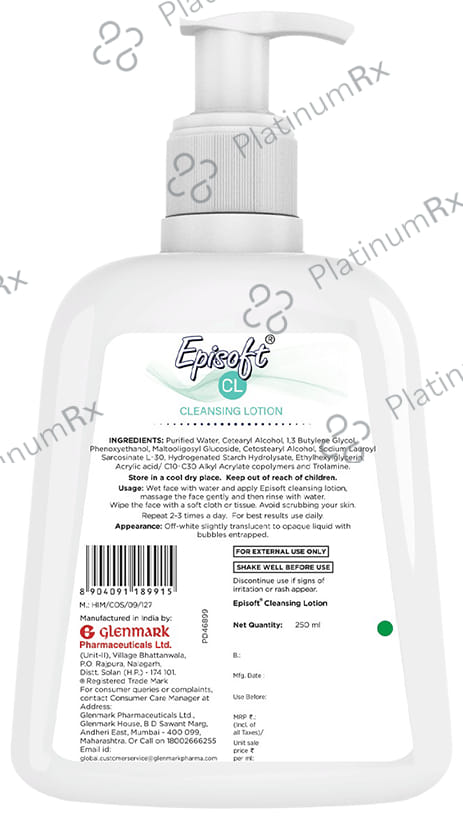 Episoft Cleansing Lotion 250ml
