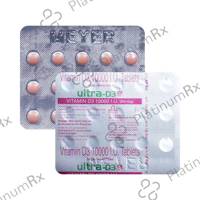 Ultra D3 10K Tablet 15s