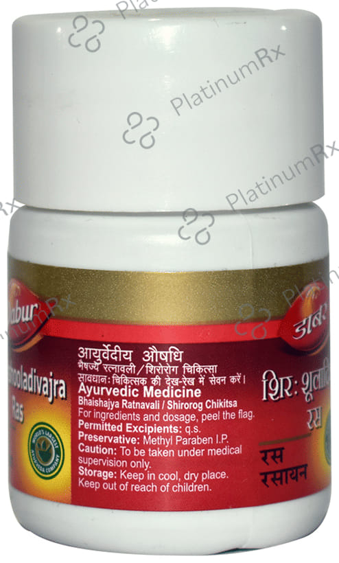 Dabur Shirahshooladivajra Ras Tablet