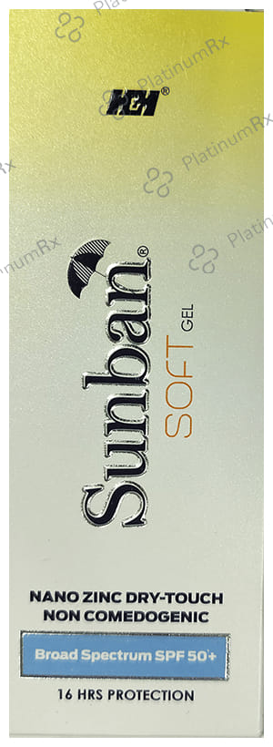 Sunban Soft Nano SPF Gel 75gm