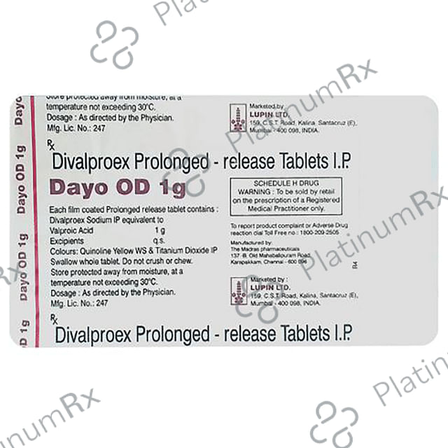 Dayo OD PR 1gm Tablet PR 10s