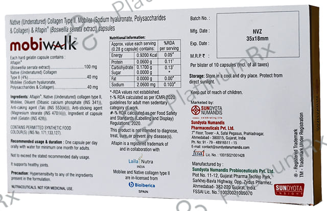 Mobiwalk Capsule (10 Each)