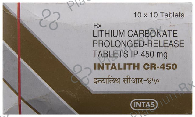 Intalith CR 450mg Tablet PR 10s