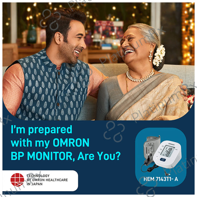 Omron HEM 7143T1 A Automatic Blood Pressure Monitor