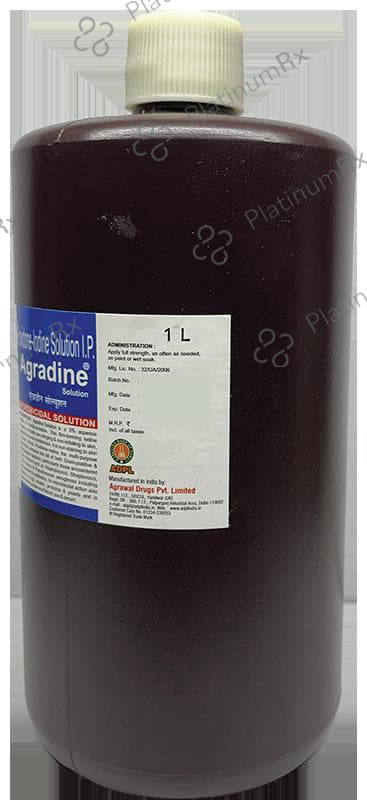 Agradine Povidone-Iodine Solution 1000 Solution