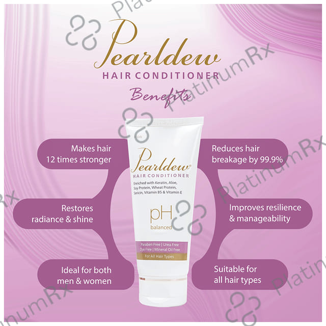 Pearldew pH Balanced Hair Conditioner (100ml Each) 4 Tubes