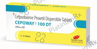 Cepoway 100mg Tablet DT 10s