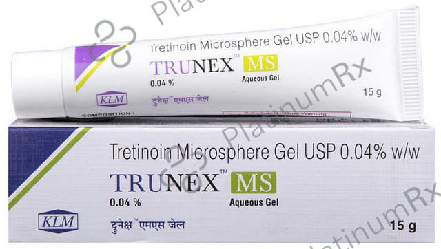 Trunex MS 0.04% Aqueous Gel 15gm