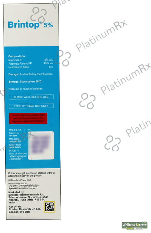 Brintop 5% Solution 100ml