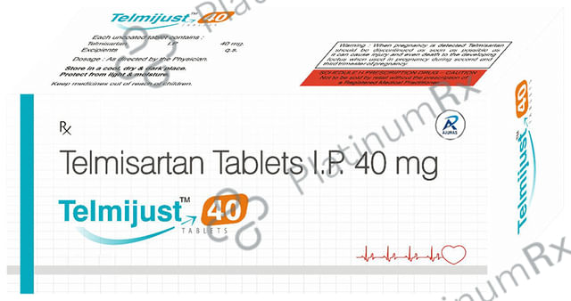 Telmijust 40 Tablet