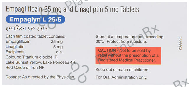 Empaglyn L 25/5mg Tablet 10s