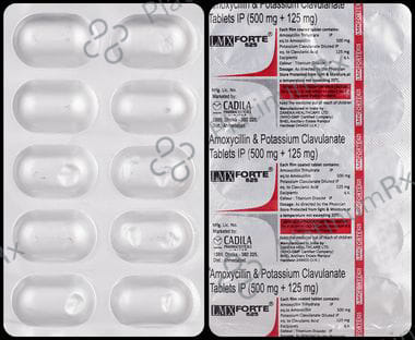 Lmx Forte 500/125mg Tablet 10s