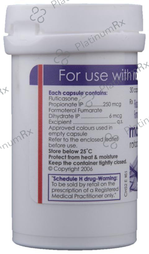 Maxiflo 250/60mcg Rotacap 30s