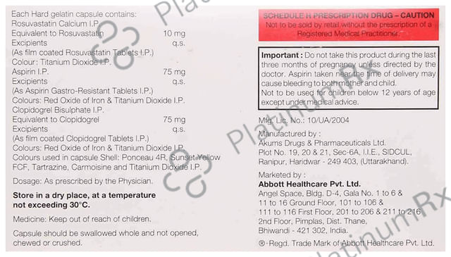 R2 Trio 10mg Capsule 10s
