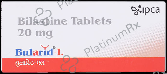 Bularid L 20mg Tablet 10s